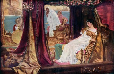 Cleopatra in Her Barge, from Shakespeare
